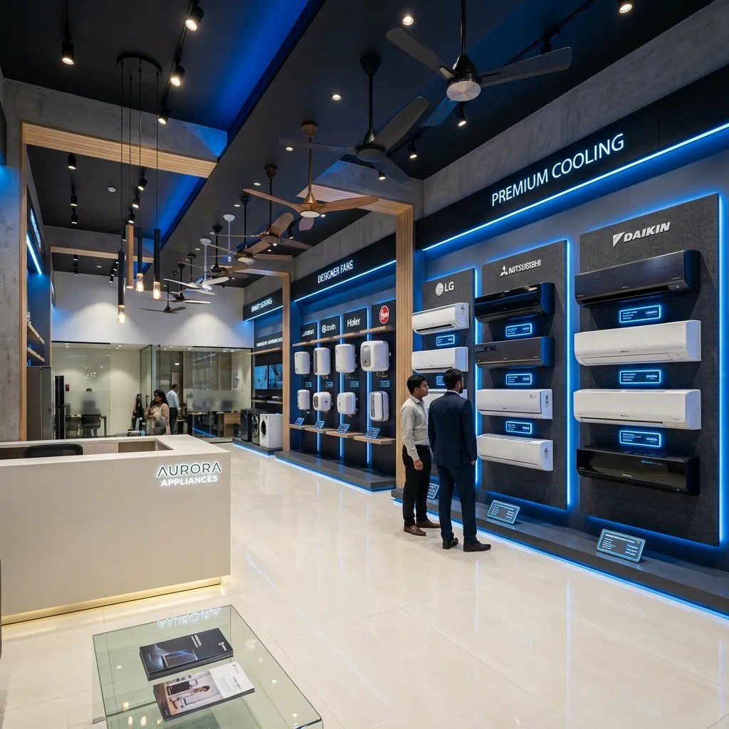 Maximo Authorized Electronics Retail Showroom